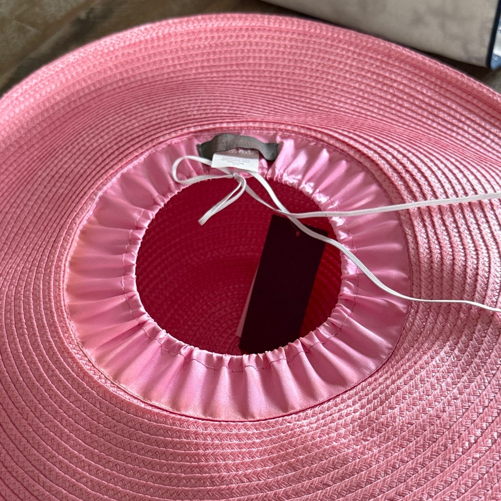 Pink Spring Floral Derby Hat - Picture 4 of 4